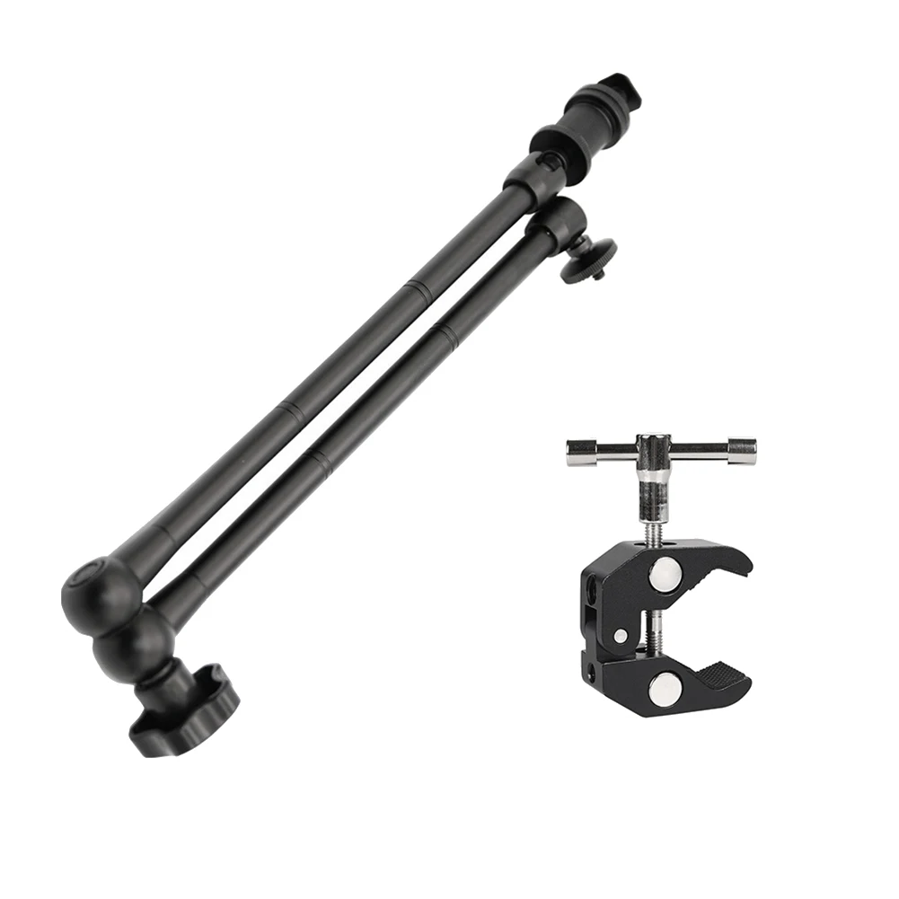 

20 Inch Articulated Camera Magic Arm for Camera LCD Monitor Mic Flash Lighting Stand Phgraphy Parts,with Clamp