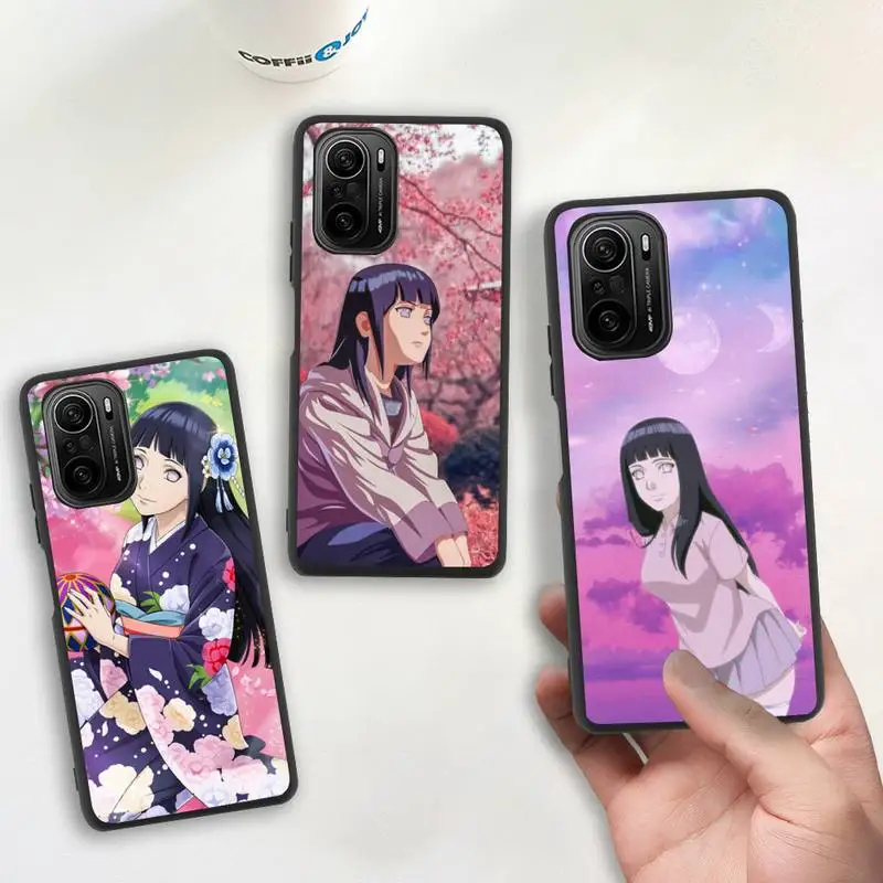 

Anime Naruto Hyuuga Hinata Phone Case Silicone soft for Redmi 9A 8A Note 11 10 9 8 8T Redmi 9 K20 K30 K40 Pro Max