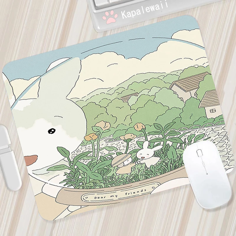

Small Cute Mouse Pad Gaming Accessories Speed Computer Keyboard PC Mousepad Gamer Rubber Carpet Anime Desk Mat Kawaii Mausepad