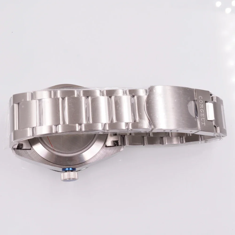 Corgeut NH35 Miyota мужские автоматические механические наручные часы Снежинка игла