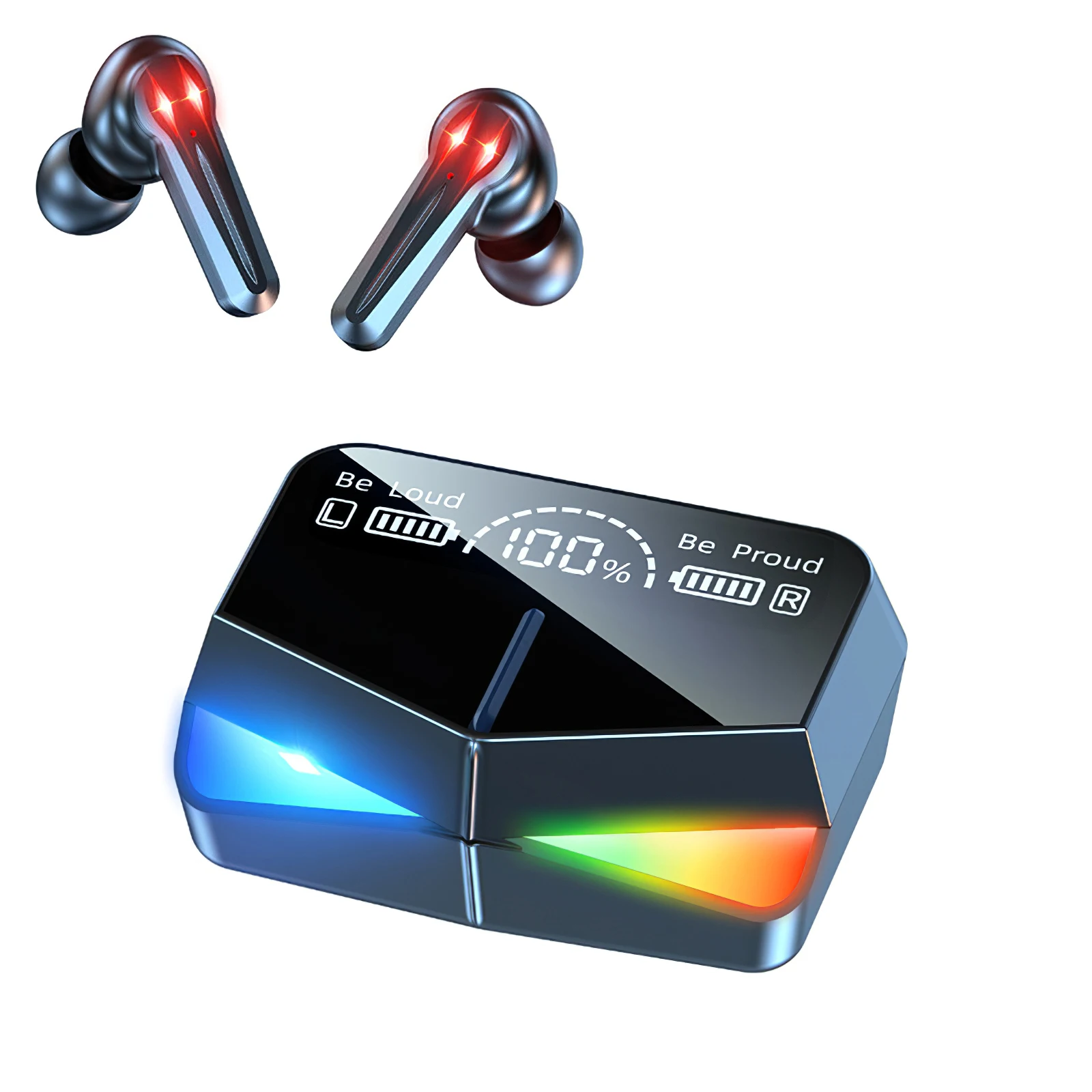 

New M28 TWS Bluetooth Earphone Wireless Headphones Earbuds Blutooth Handfree Headsets With Charging Box for Xiaomi Huawei Mobile