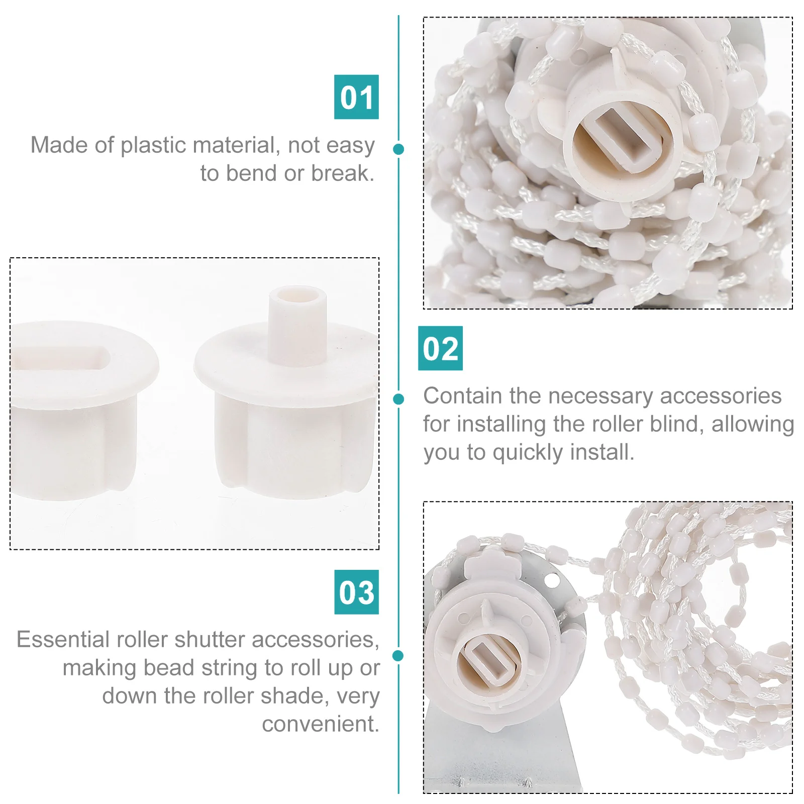 4-комплектные фитинги для жалюзи разъем пластиковые домашние детские оконные