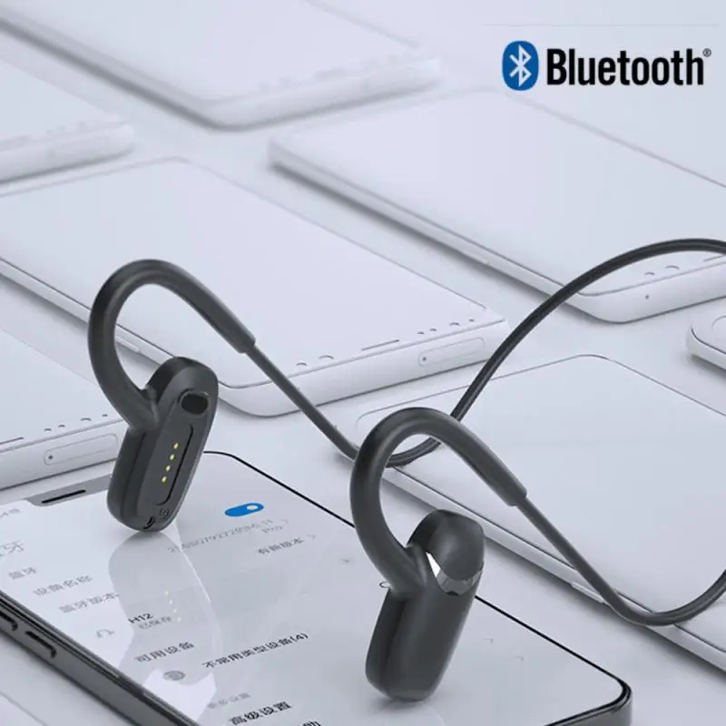 

Спортивные Bluetooth-наушники с костной проводимостью, беспроводные Профессиональные Водонепроницаемые наушники H13, гарнитура для сна с открыт...