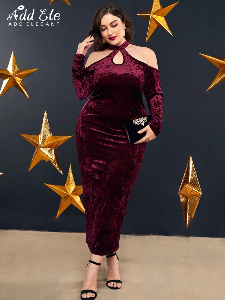 Женское элегантное платье-карандаш с воротником-лодочкой и длинным рукавом