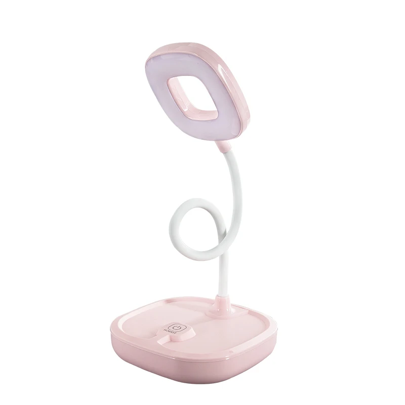 

LED Table Lamp Touch 3 Gear Dimming USB Charging Eye Protection Studying Desk Lamp Foldable Portable Work Reading Night Light