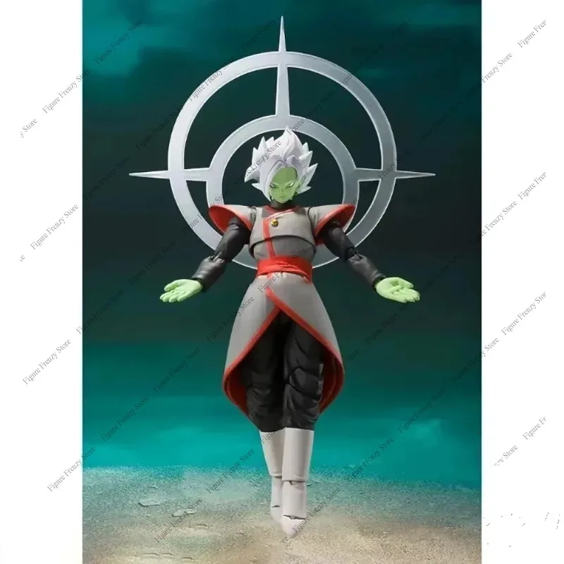 Фото Специальное предложение: Быстрая доставка! Оригинальная фигурка Bandai Dragon Ball Z S.H.Figuarts Zamasu, 14 см, для коллекционеров аниме. №3
