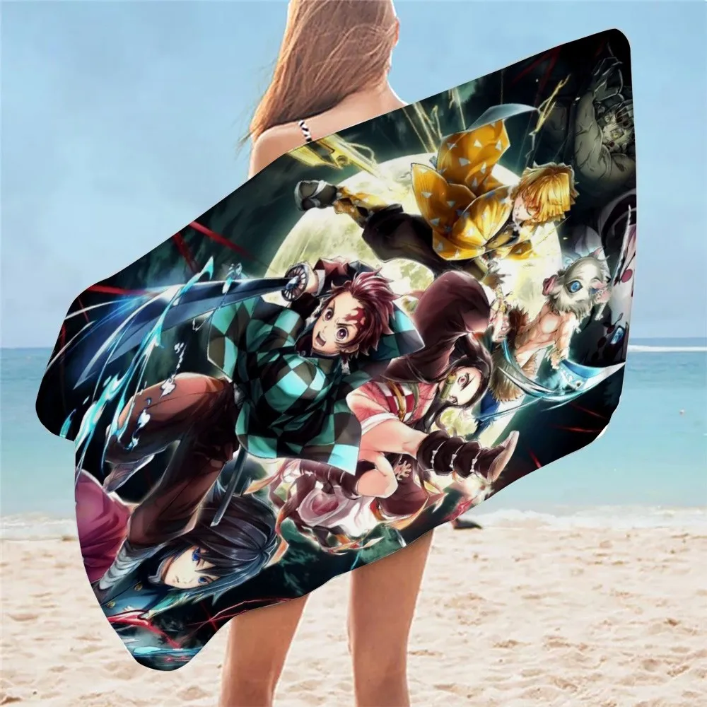 Женское банное полотенце из микрофибры пляжное для защиты от демонов