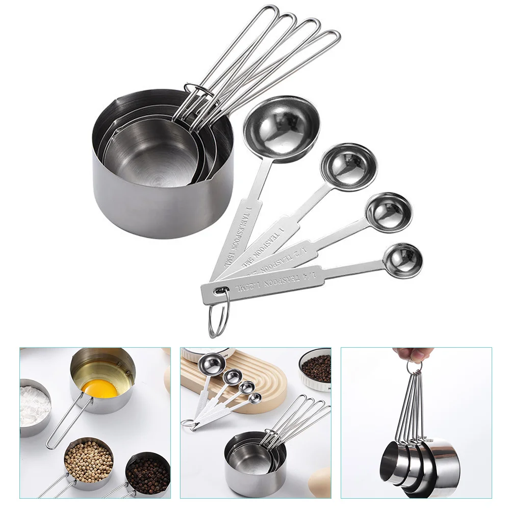

Measuring Spoon Coffee Spoons Scoop Baking Sugar Espresso Reusable Liquid Cereal Jar Powder Kitchen Measure Tablespoon Seasoning