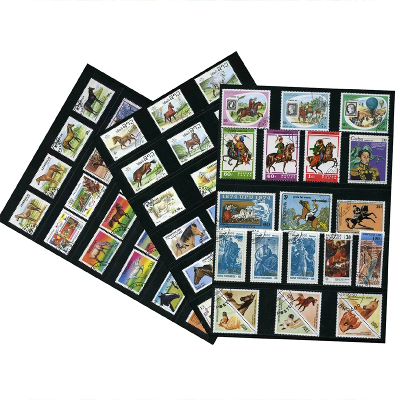 

50 PCS/lot Animal Topic Horse From The World Wide With Post Mark Postage Stamps Collecting