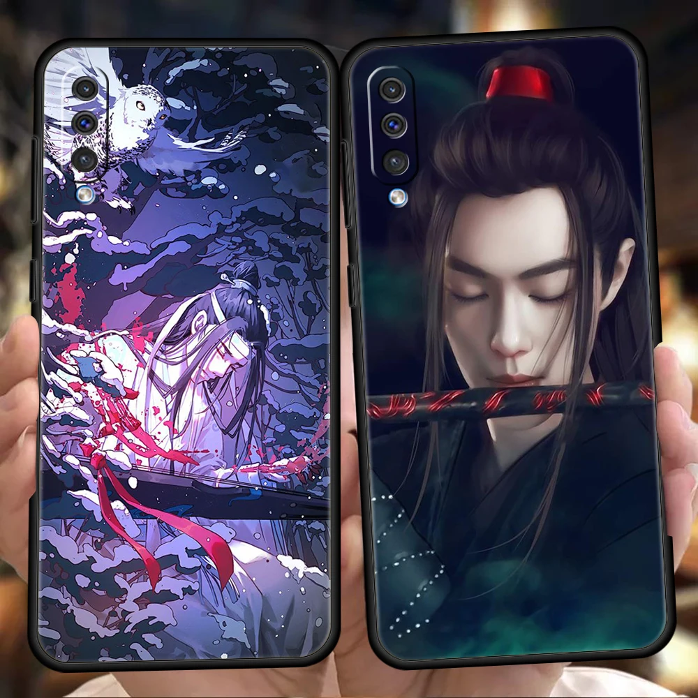 

BANDAI Mo Dao Zu Shi Phone Cover Case For Samsung Galaxy A12 A02 A03 A03S A52 A70 A50 A20 A10 A10S A40 4G Luxury Silicone Shell