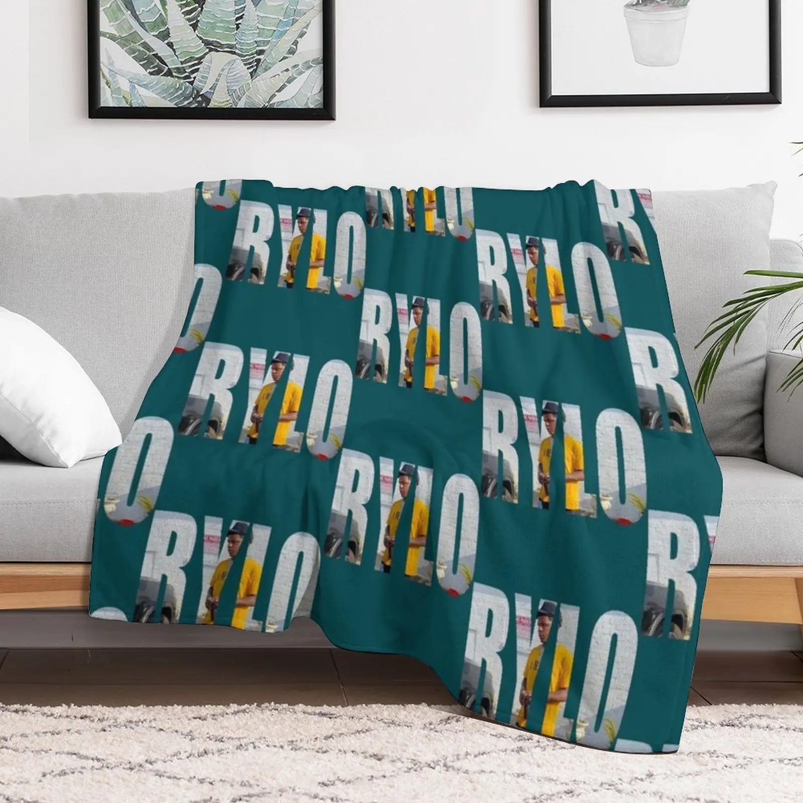 Новое одеяло Rylo Rodriguez Rapper пушистые одеяла для волос
