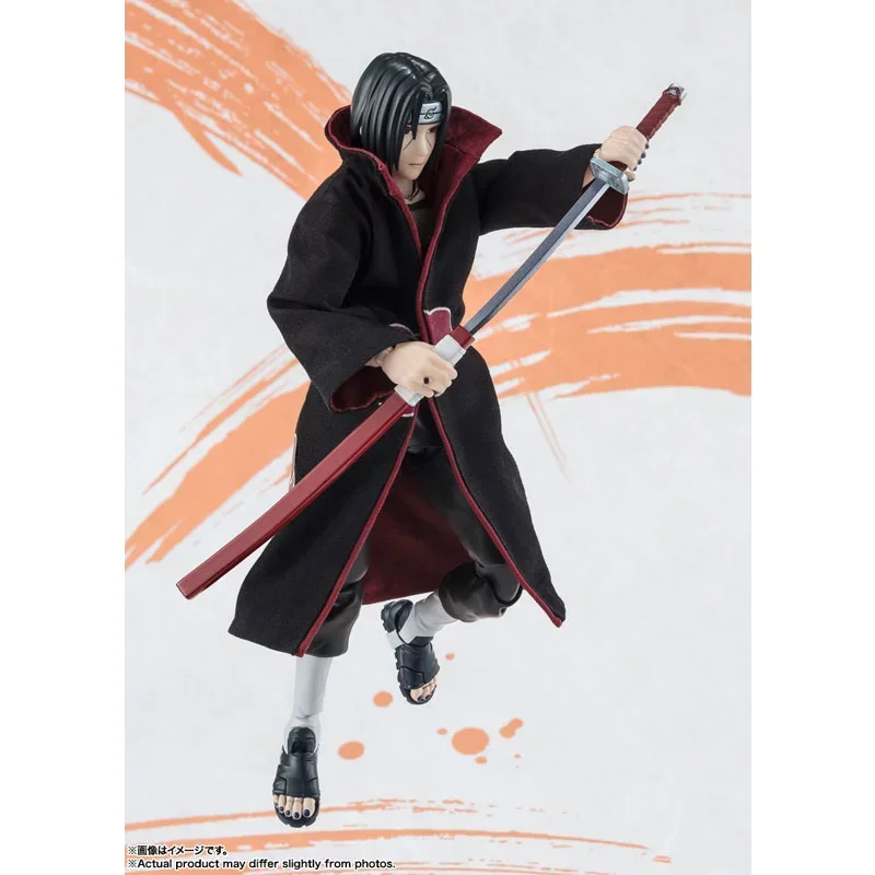 Фото Оригинальные фигурки Bandai S.H.Figuarts SHF Naruto Uchiha Itachi NARUTOP99 Edition в наличии, коллекционные аниме-фигурки, модели игрушек №3