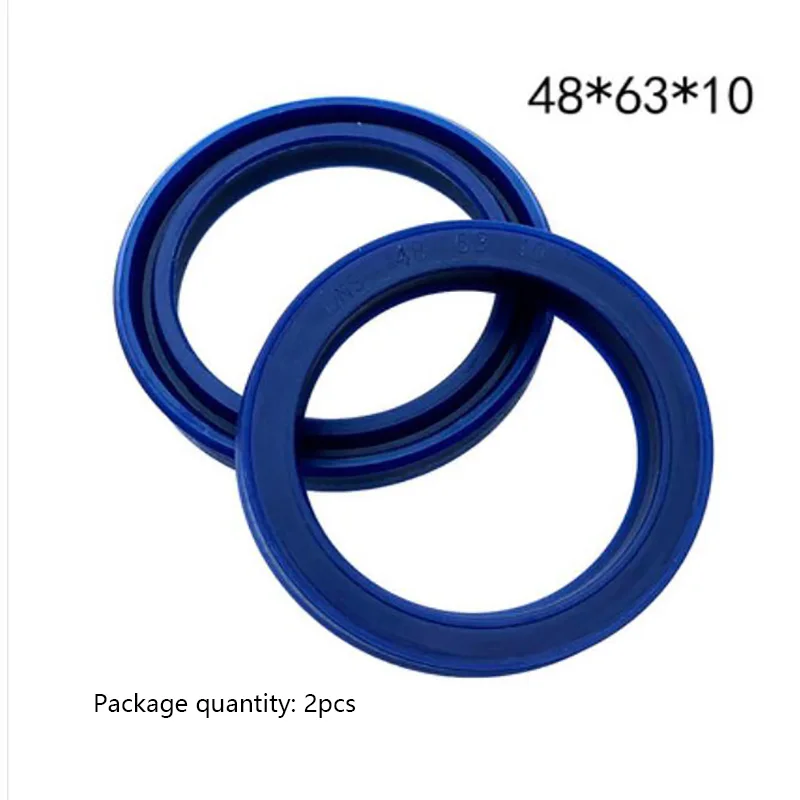 

2PCS Lift Cylinder Oil Seal Fittings Lift Maintenance Double Column Seal Ring