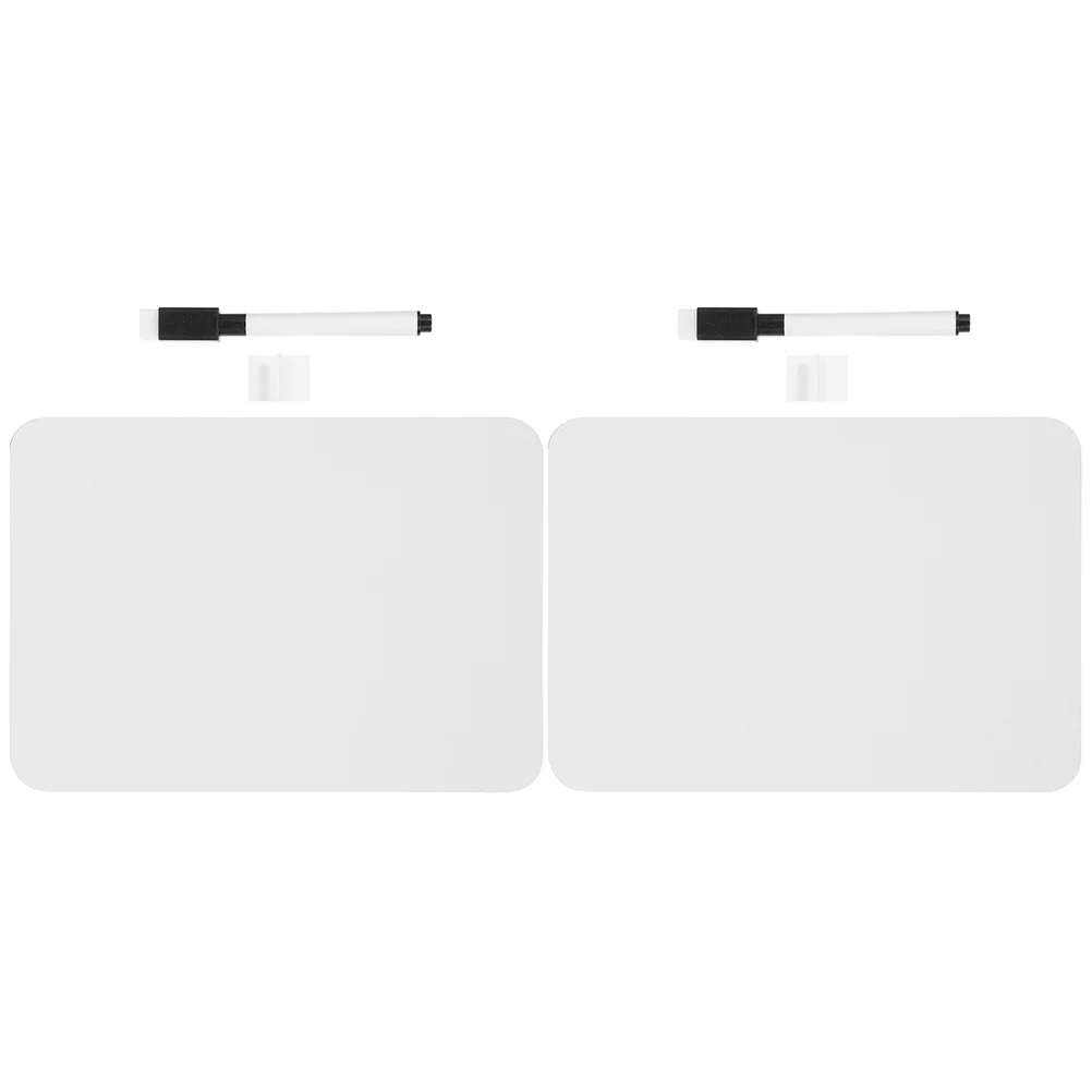 

2 Sets Erasable School Kid Painting Board Painting Board Children Whiteboard Message Board Writing Board Student Whiteboard