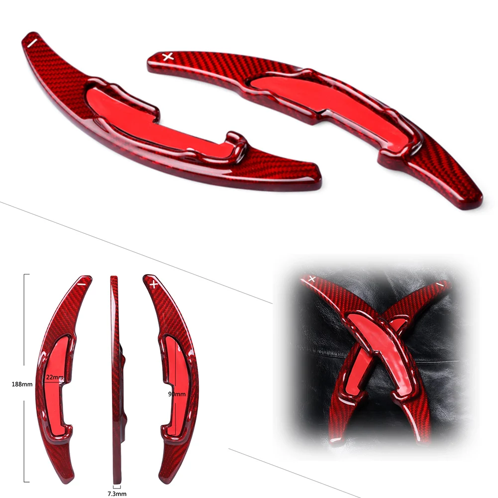 

Car Steering Wheel Accessories Shift Paddle Extension Shifter Carbon Fiber For BMW M2 M3 M4 M5 M6 X5M X6M