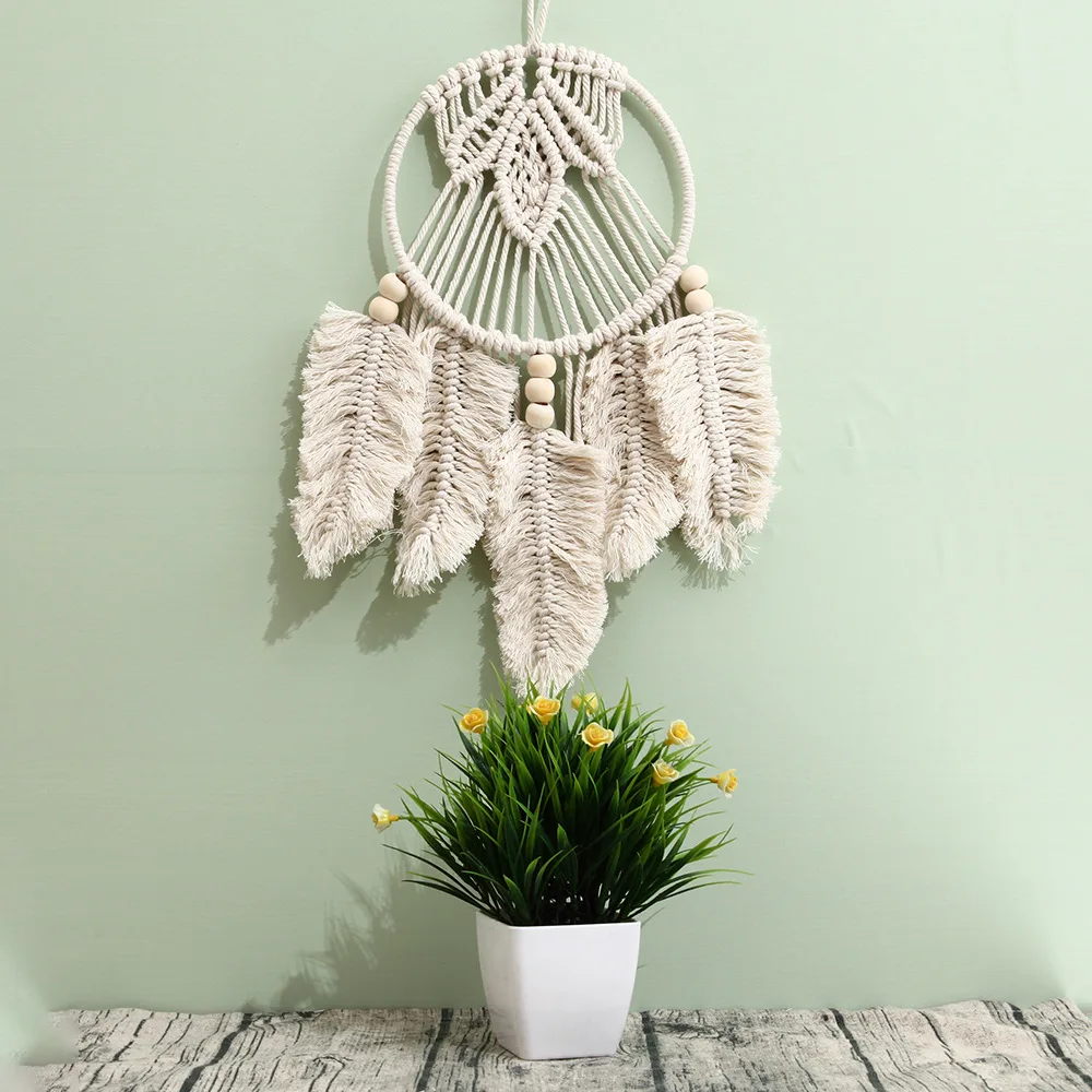 

Macrame Dream Catcher Boho Home Decor Moon Ramadan Decoration Macrame Wall Hanging Baby Nordic Room Decoration Kids Nursery
