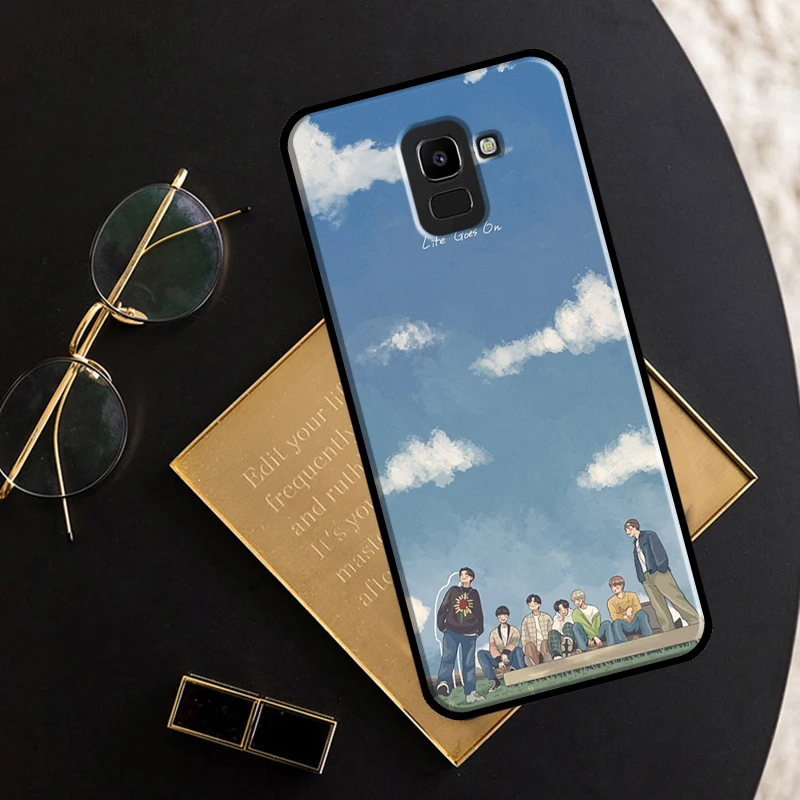 Чехол Life Go On для Samsung Galaxy J7 J5 J3 A3 A5 2016 2017 J6 J4 A6 A8 Plus J8 A7 A9 2018 задняя крышка |