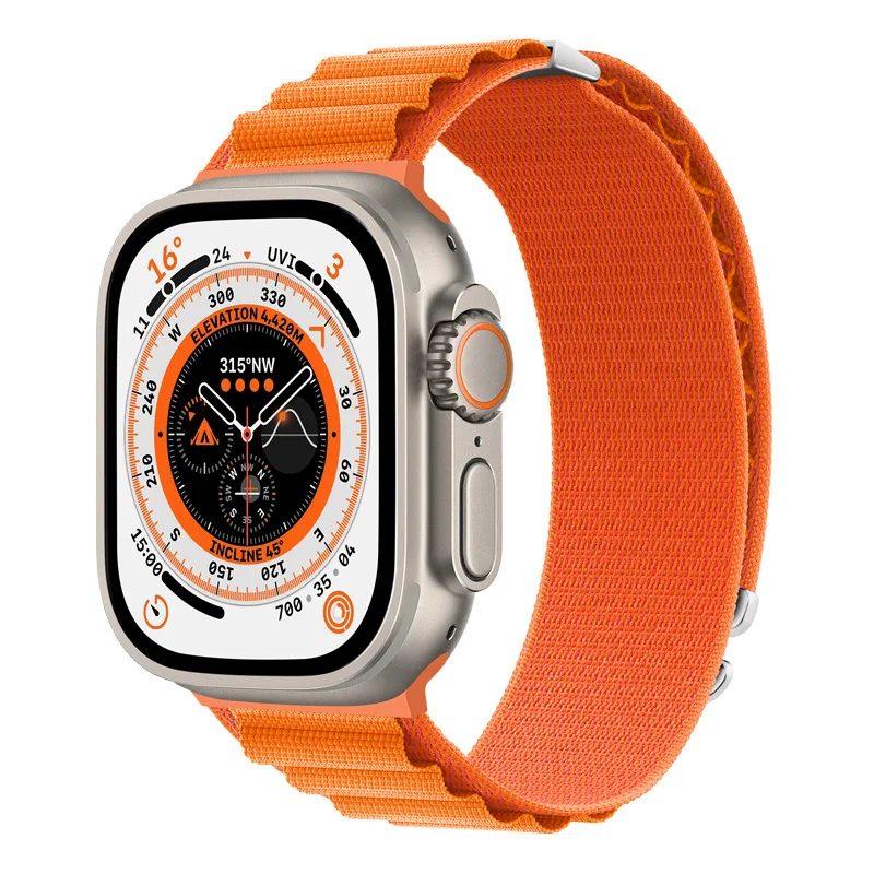 Alpine Loop Nylon Sport Strap for Apple watch band Ultra 49mm 45mm 41mm 44mm 40mm bracelet correa iwatch series 8 7 SE 6 5 4 3