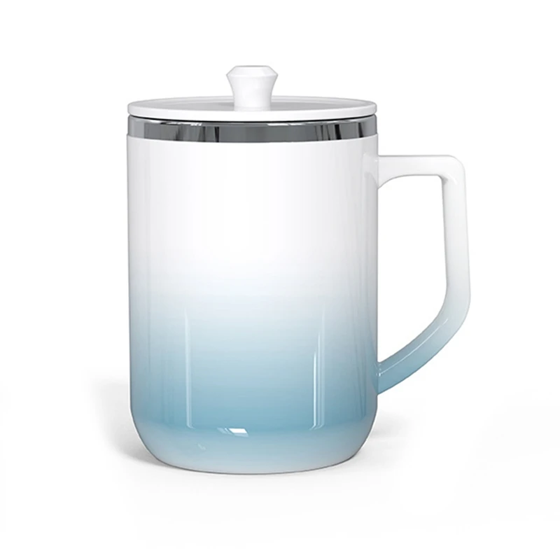 

Automatic Temperature Difference Stirring Cup Ceramic Stainless Steel No Need To Charge Coffee Stirring Cooling Cup