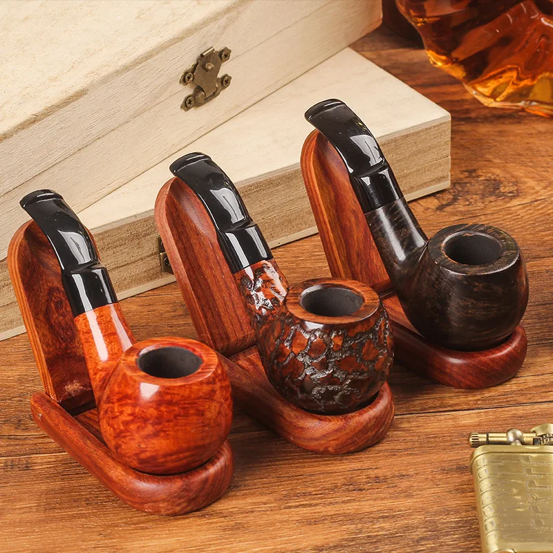 

Heather pipe men's portable trumpet short tail bucket