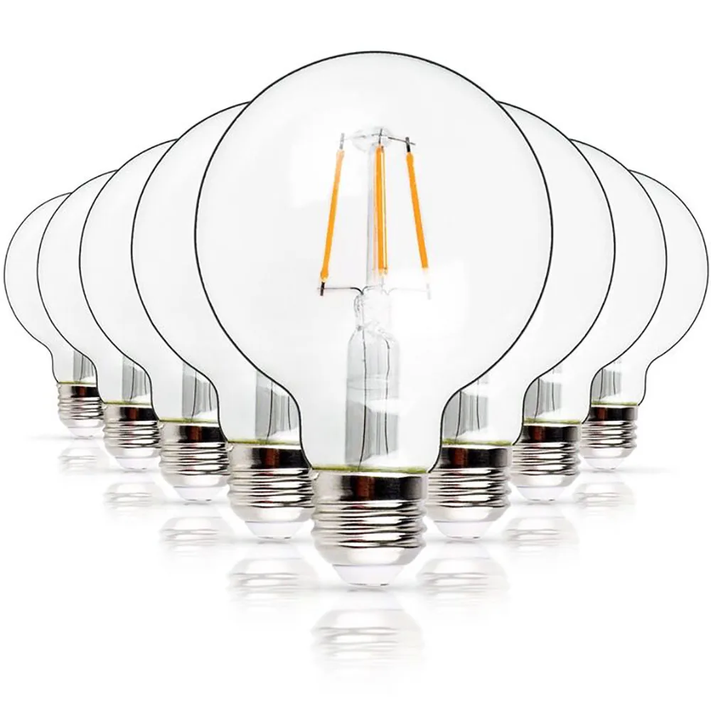 Лампа накалисветодиодный Светодиодная E27 T45 ST64 G80 A60 G95 G125 6 Вт 10 12 16 2700 к 220 В |