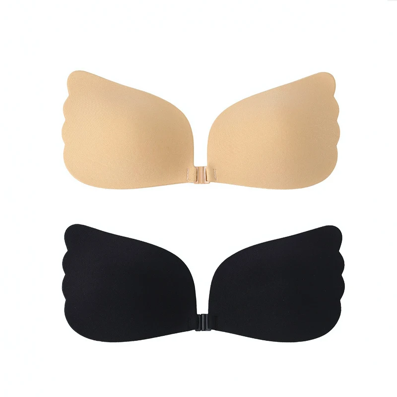 

Sexy Women Seamless Adhesive Stick Bra Strapless Wireless Push Up Bras Backless Lingerie Invisible Silicone Underwear Bralette