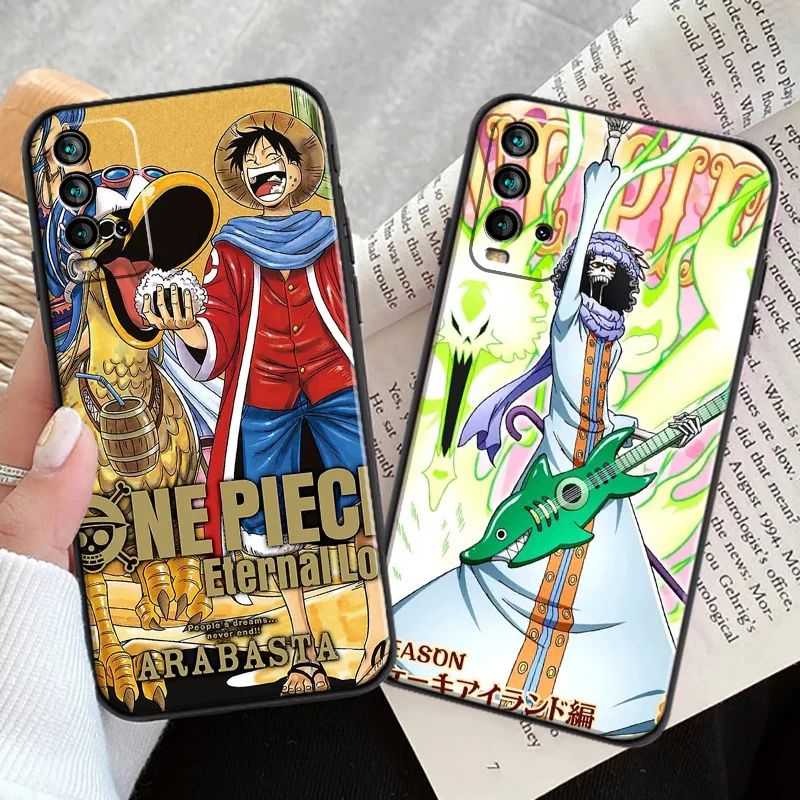 

One Piece Bandai Anime Phone Cases For Xiaomi Redmi Redmi 7 7A Note 8 Pro 8T 8 2021 8 7 7 Pro 8 8A 8 Pro Cases Carcasa Funda