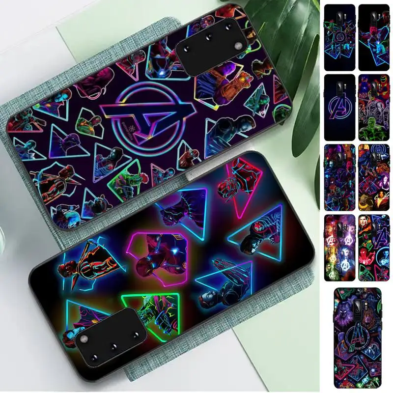 

Marvel Avengers comics Phone Case for Samsung S10 21 20 9 8 plus lite S20 UlTRA 7edge