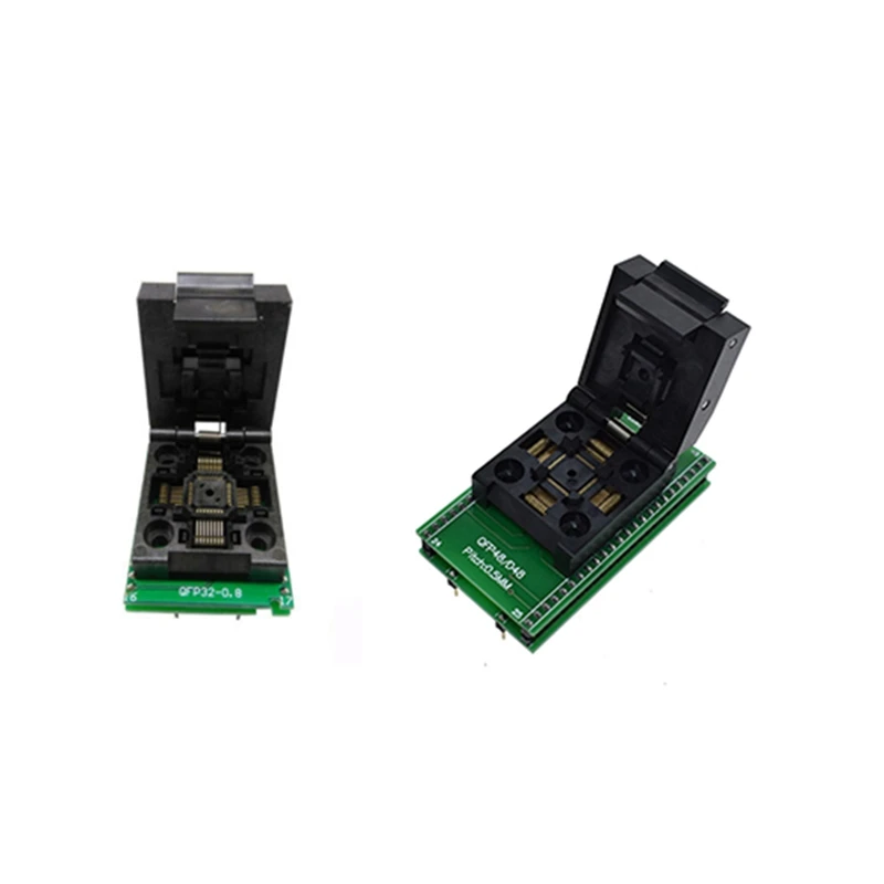 

Тестовый разъем QFP48 к DIP48 TQFP32 QFP32 к DIP3 IC 0,5 мм Picth LQFP48 к адаптеру программирования DIP48