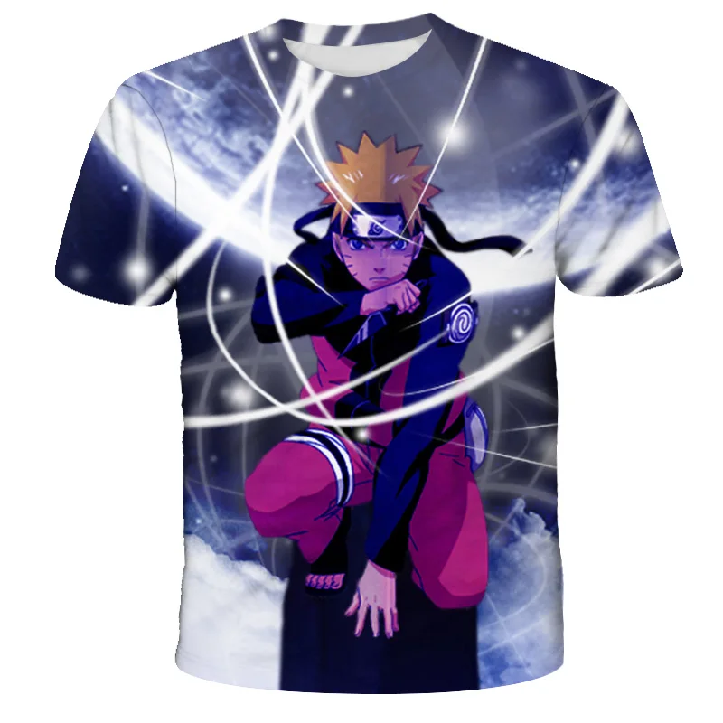 

3D Kids T-Shirts Ninja Anime 3D Tops Boys 3D Printed Comics Girls Cartoon Cool Tee Children Summer Short Sleeve T Shirts Child