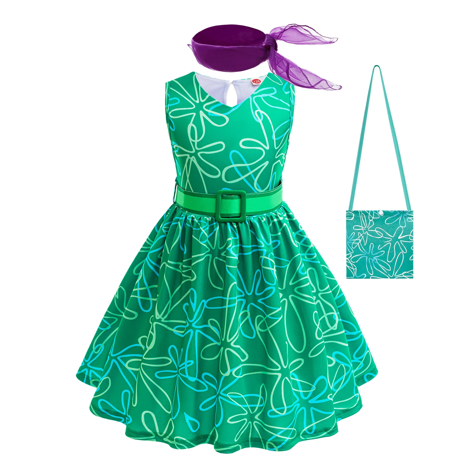 Костюм для косплея с изображением героев фильма Восторг детское мультяшное