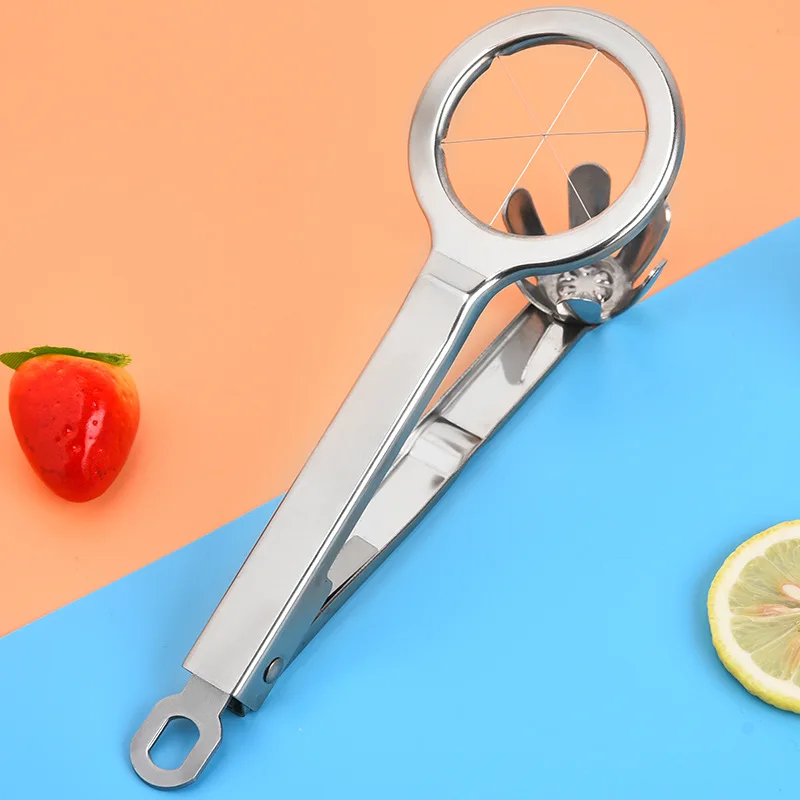 

Eggs Tools 304 Stainless Steel Egg Cutter Kitchen Preserved Egg Songhua Egg Slicing Tool Egg Slicer Kitchen Accessories ZB756