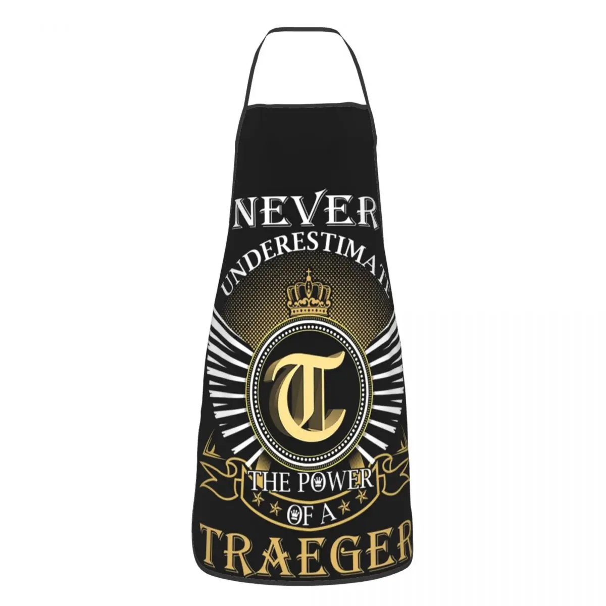 Фартук Traeger Never Underestimate TRAEGER шеф-повара для приготовления пищи выпечки нагрудник
