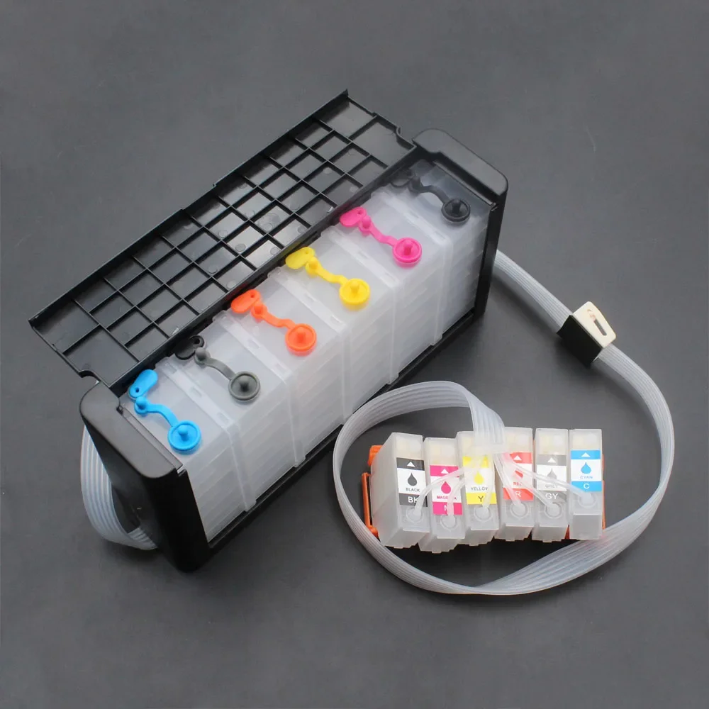 Фото Europe 378XL 478XL T04F5 T04F6 Empty CISS ink supply system For Epson XP-15000 XP15000 XP 15000 Printer with ARC chip №3