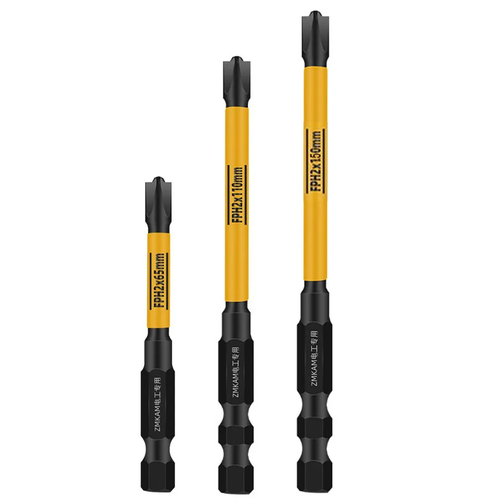 

1/2/3/6/9PCS Magnetic Special Slotted Cross Screwdriver Bit For Electrician 65/110/150mm Electric Screwdriver Tools Spare Parts