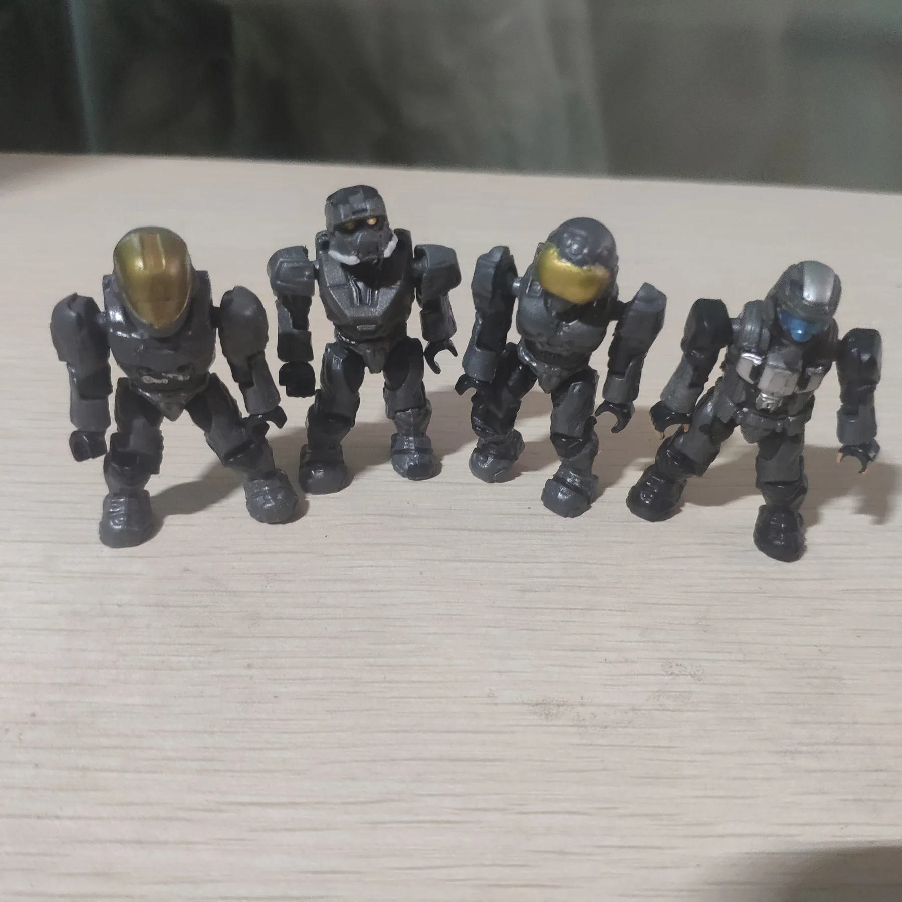 lot of 4pcs Bloks Halo Ultimate Battle #97390 Spartan ODST EOD Security EVA Mini Figures | Action