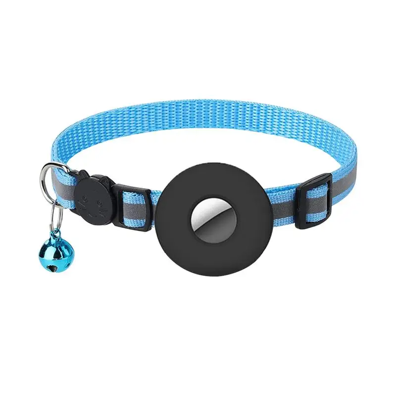 

Newest Style ForAirtag Protective Case Durable Nylon Pet Dog Cat Collar ForApple GPS Anti-lost Device Accessories