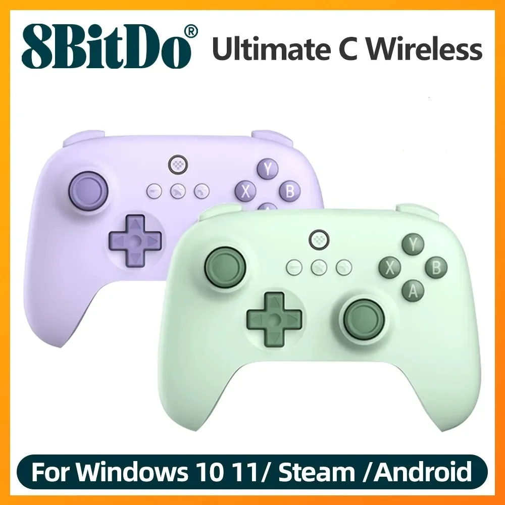 

8BitDo Gamepad- Ultimate C Wireless Version 2.4G Gaming Controller for PC, Windows 10, 11, Steam Deck, Raspberry Pi, Android