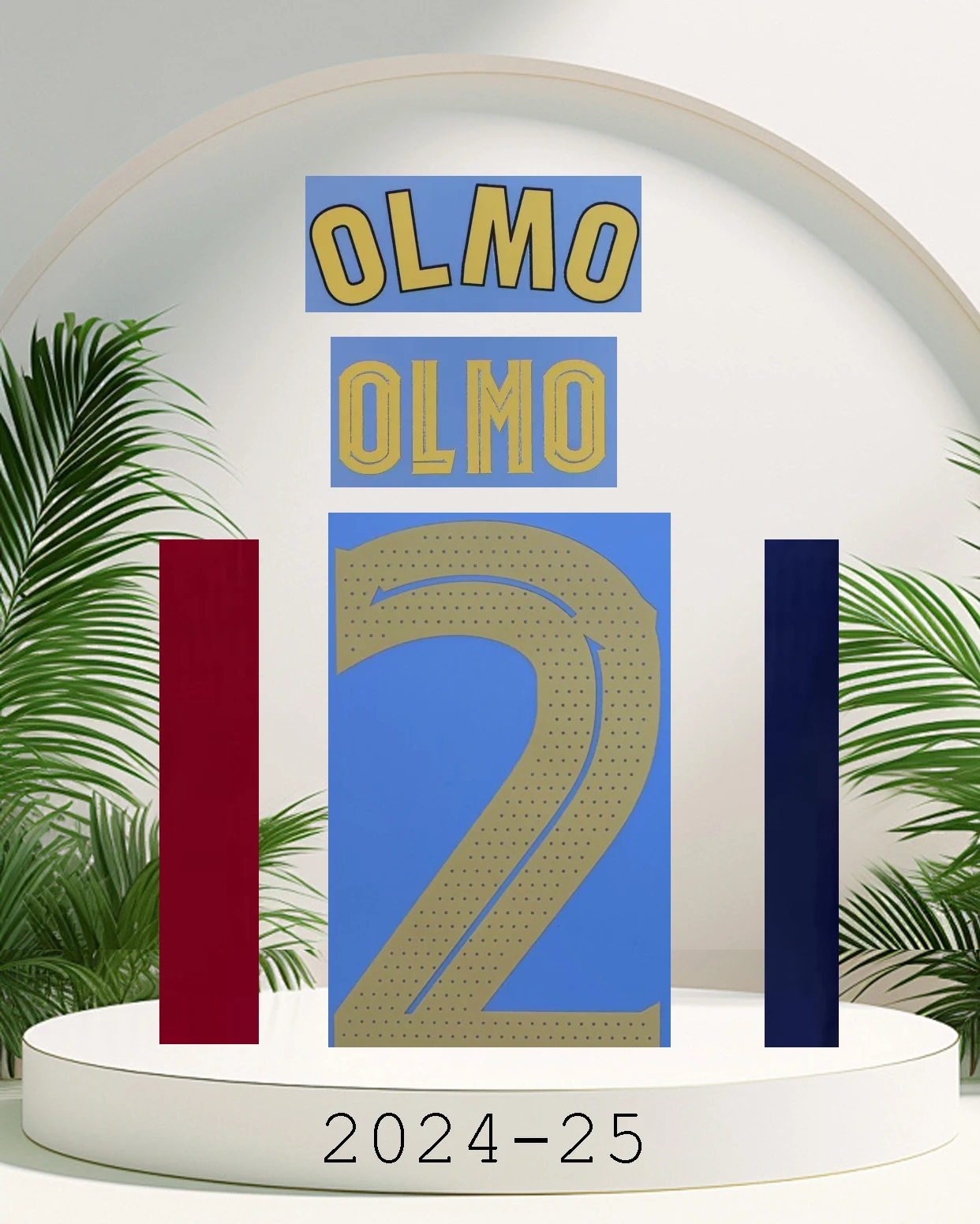 24/25 BARCbA #20 OLMO именные наборы LaLi Ga и C-L Home gavipei имя номер высшего качества AAAA железо