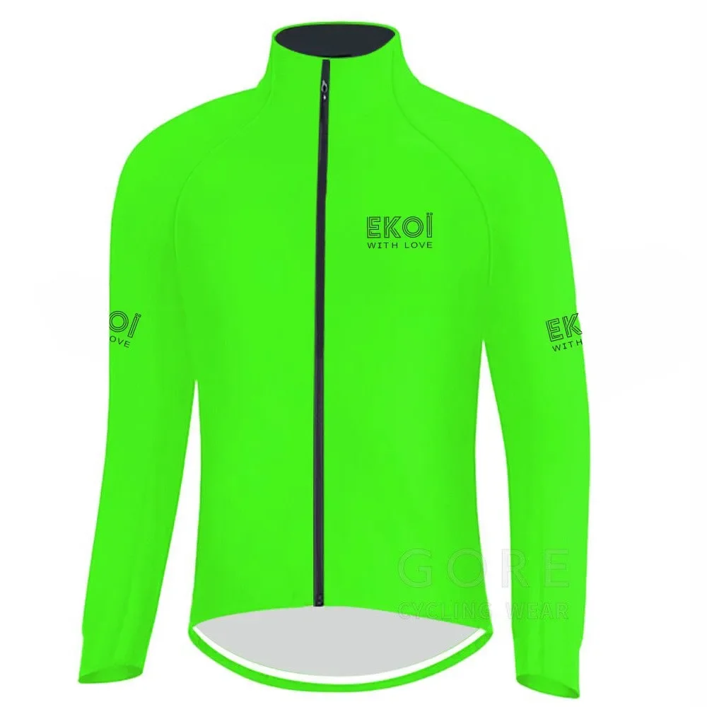 

EKOI WITH LOVE Team Cycling Jersey 2024 Man Autumn MTB Cycling Clothing Long Sleeve Ropa Ciclismo Outdoor Riding Bike Uniform