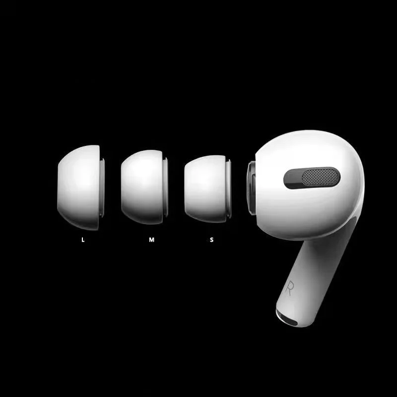 

For Phone Pods Pro Earbuds Cover Silicone Ear Cap Protective Cover Apple 3rd Generation Replacement Pressure Relief Hole