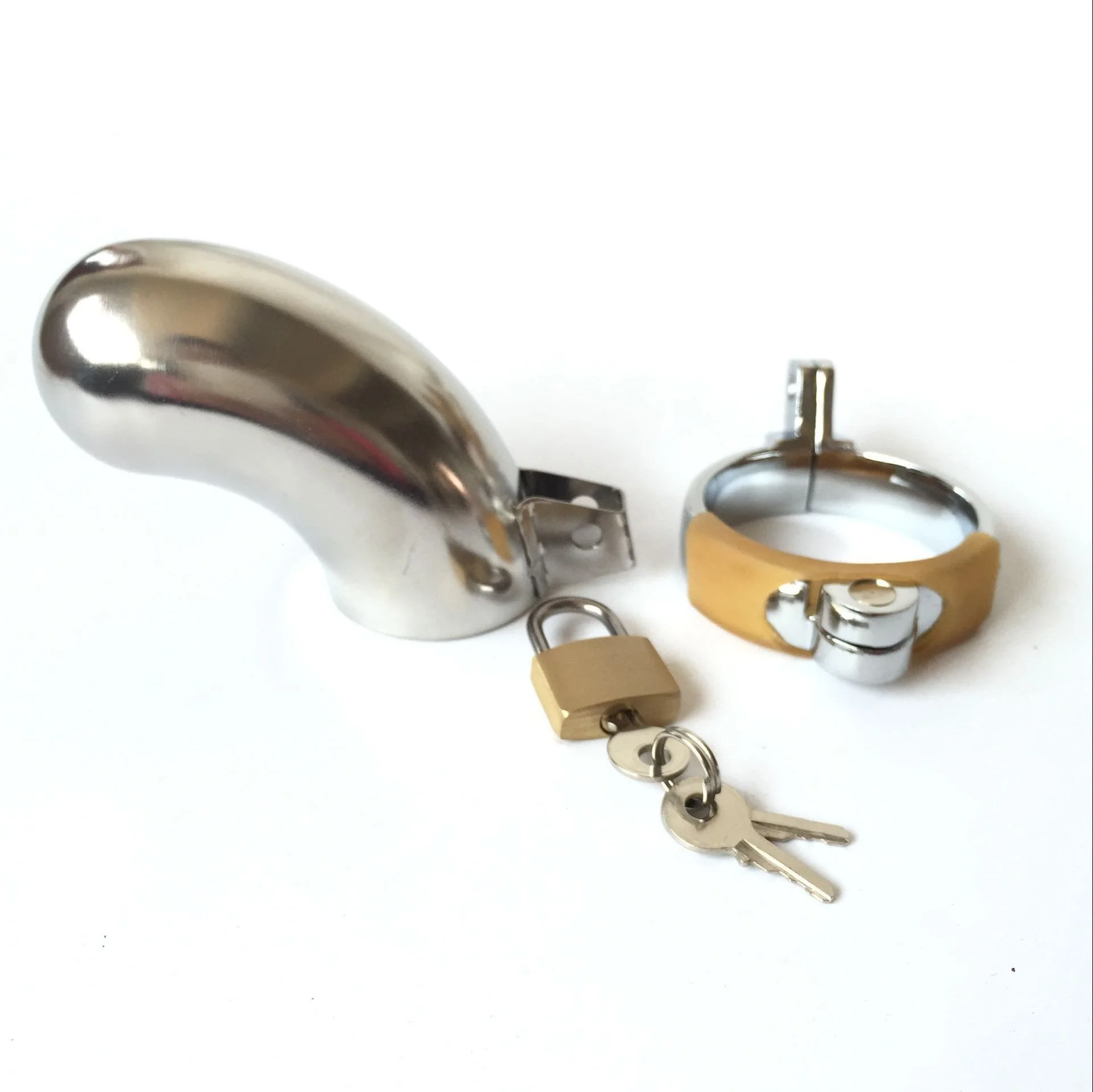 Мужской замок верности устройство из нержавеющей стали/металлический полностью