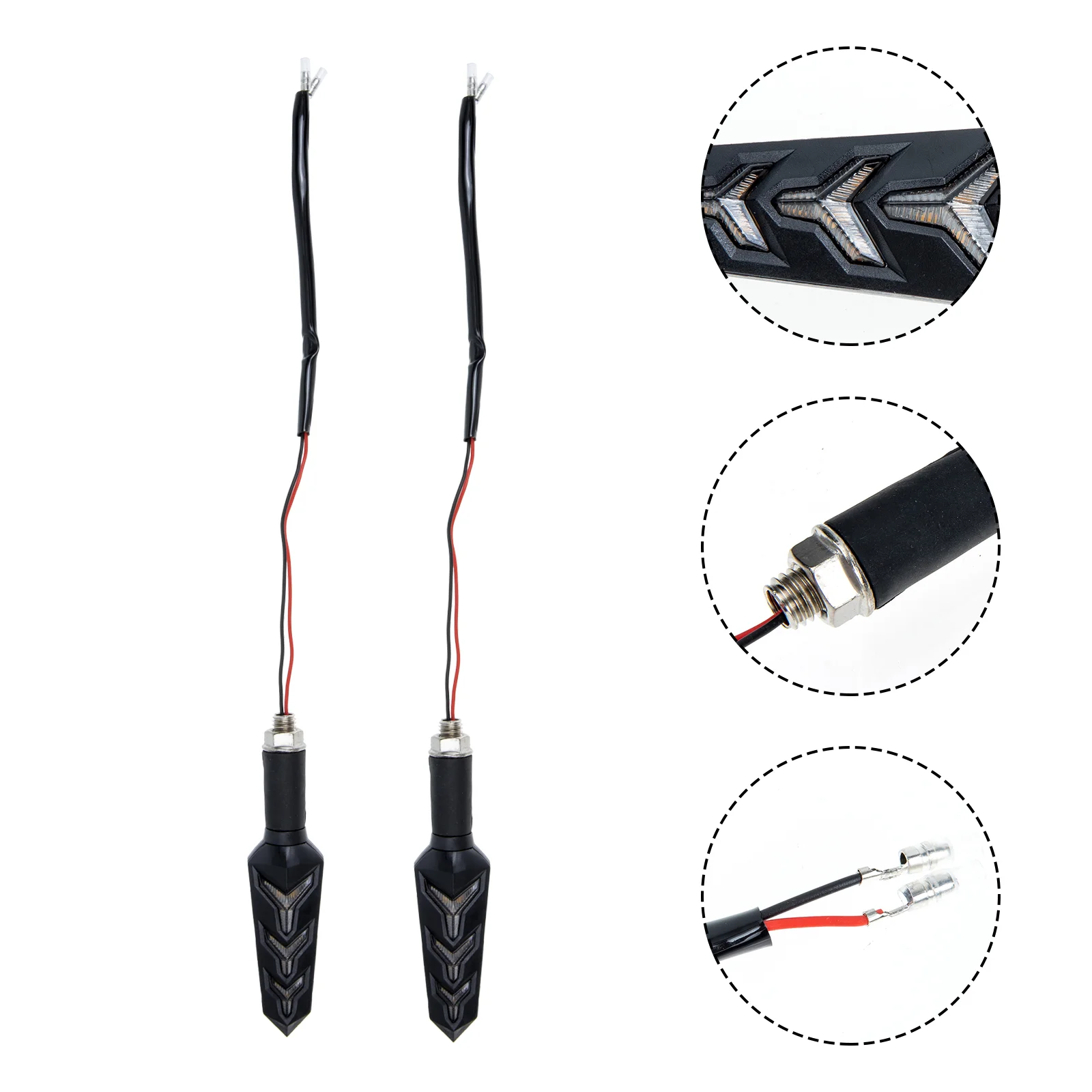 

Motorcycle Lights Turn Signals Led Brake Light Motorbike Tail Indicators