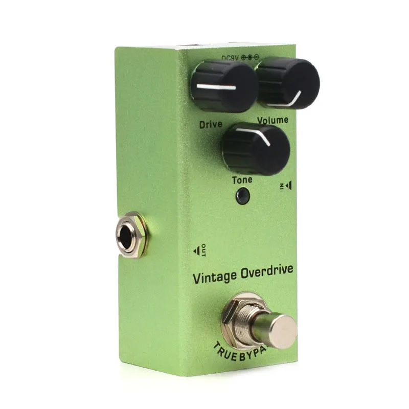 

Electric Guitar Effects Pedal Mini Single Type DC 9V True Bypass Switch Vintage Overdrive/Distortion Crunch/Digital Delay