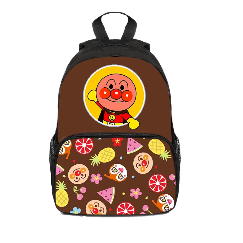

Anpanman Primary School School Bag Male and Female Student Cartoon Cute Backpack Reduce Burden Birthday Gift for Girls Kids Boys