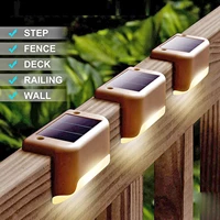 141020pcs led solar stair light waterproof outdoor garden passage courtyard terrace guardrail step light landscape light