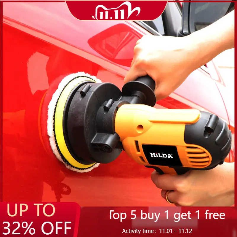 

Electric Car Polisher Machine 220V Auto Polishing Machine Adjustable Speed Sanding Waxing Tools Car Accessories Powewr Tools