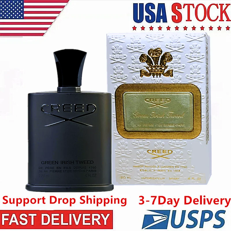 

Creed GREEN IRISH TWEED Parfum for Men Cologne 120ml with Long Lasting Time Smell Good Quality High Fragrance Capactity