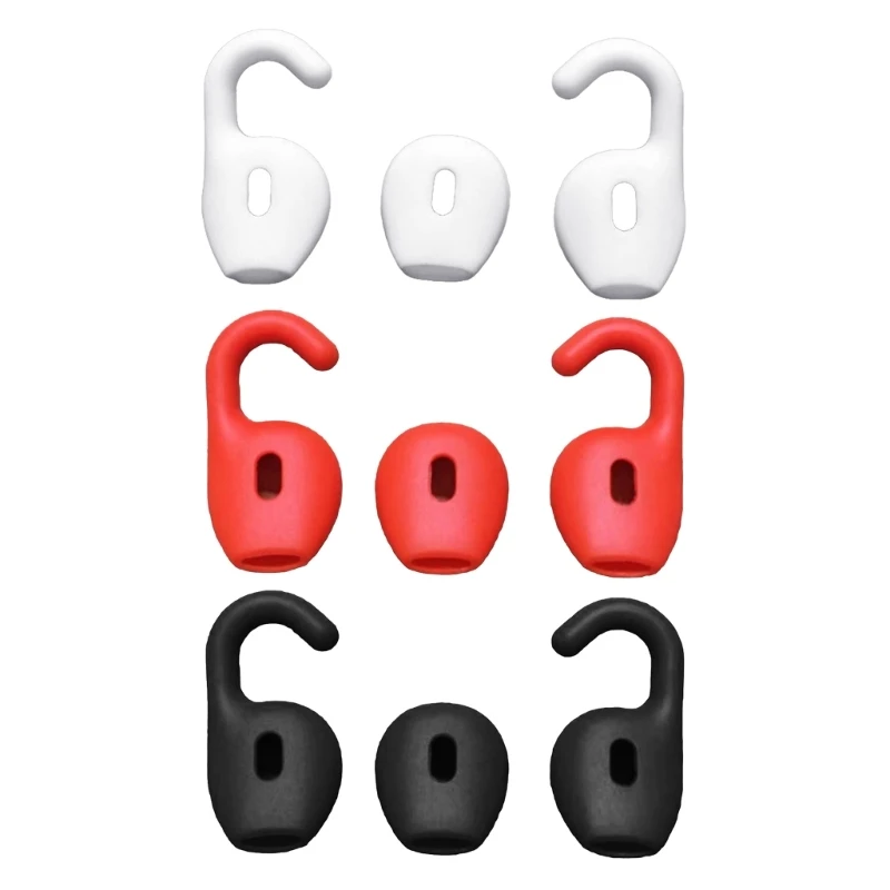 1Set Soft Silicone Earbuds Earphone Tips Earplug Cover for J