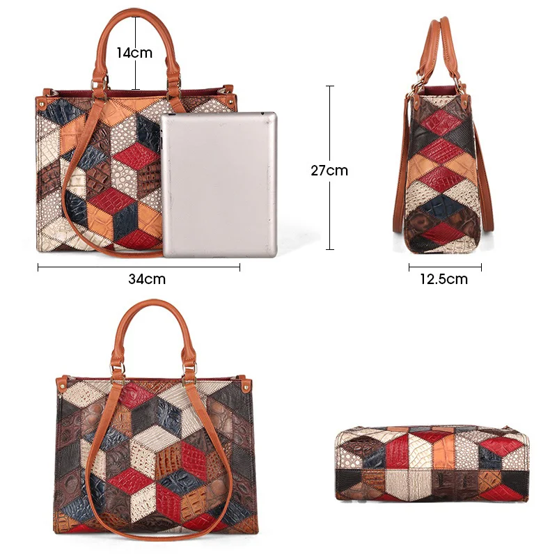 Cobbler Legend New Luxury Handbags for Women Vintage Designer Large Capacity Women Bag Top-Handle Genuine Leather Shoulder Bags